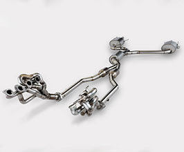 NOVEL Full Exhaust System with Valves and Headers - USA Spec (Stainless) for Lexus ISF