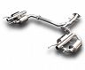 Suruga Speed PFS Bridge Loop Muffler Exhaust System - Version S (Stainless)