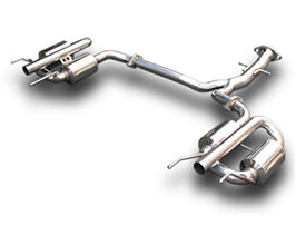 Suruga Speed PFS Bridge Loop Muffler Exhaust System - Version S (Stainless) for Lexus ISF