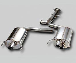 TOMS Racing Barrel Exhaust System (Stainless) for Lexus ISF 2