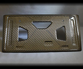 Lems Rear Number Base (Dry Carbon Fiber) for Lexus ISF 2