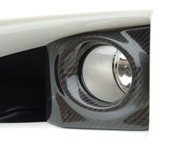 LX-MODE Front Fog Lamp Covers (Carbon Fiber) for Lexus ISF