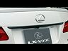 LX-MODE Rear Trunk Garnish (Carbon Fiber) for Lexus ISF