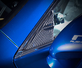NOVEL Door Mirror Triangles (Carbon Fiber) for Lexus ISF