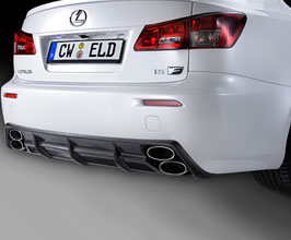 C-West ELD Aero Rear Diffuser - Type 1 (Carbon Fiber) for Lexus ISF 2