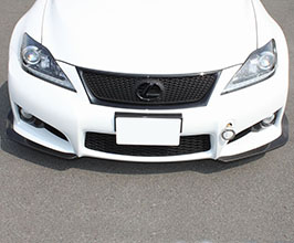 Lems Front 2-Piece Spoiler (Dry Carbon Fiber) for Lexus ISF