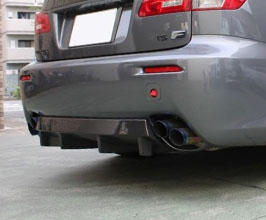 Lems Rear Under Diffuser (Dry Carbon Fiber) for Lexus ISF