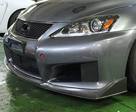 Lems Version 2020 Front Lip Spoiler (Dry Carbon Fiber) for Lexus ISF 2