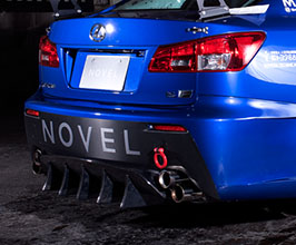 NOVEL Aerodynamic Rear Diffuser for Lexus ISF 2