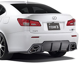 TOMS Racing Aero Rear Diffuser (Carbon Fiber) for Lexus ISF