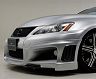 WALD Sports Line Black Bison Edition Front Half Spoiler (FRP with Carbon Fiber) for Lexus ISF