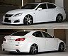 Mz Speed Prussian Blue Half Spoiler Lip Kit (FRP) for Lexus ISF