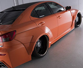 AIMGAIN Pure VIP GT Front and Rear Over Fenders (FRP) for Lexus ISF 2