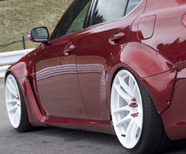 LEXON Exclusive x Rocket Bunny Front and Rear Over Fenders (FRP) for Lexus ISF 2