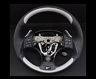 WALD INTERIART Steering Whel (Leather with Silver Carbon Fiber)