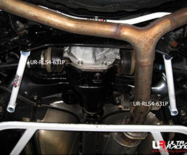 Ultra Racing Rear Lower Side Member Braces - 2 x 2 Point for Lexus ISF