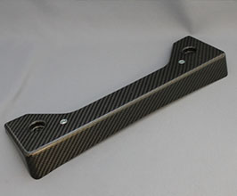 Lems Front Number Base - Japan Spec (Dry Carbon Fiber) for Lexus ISF USE20