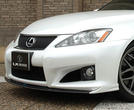 LX-MODE Sports Line Front Lip Spoiler (FRP with Carbon Fiber) for Lexus ISF USE20