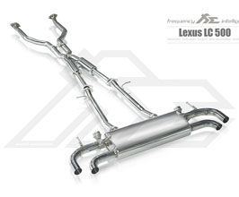 Fi Exhaust Valvetronic Exhaust System with Mid Pipes (Stainless) for Lexus LC500