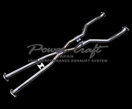 Power Craft X-Pipes (Stainless) for Lexus LC 1