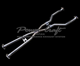 Power Craft X-Pipes (Stainless) for Lexus LC500