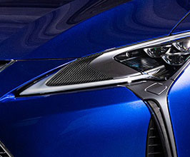 Artisan Spirits Sports Line BLACK LABEL Headlight Garnish (Carbon Fiber) for Lexus LC 1