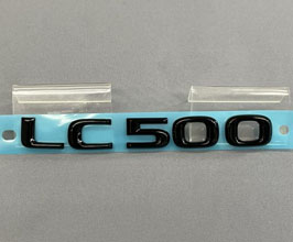 Lems Rear LC500 Emblem (Black) for Lexus LC500 / LC500h