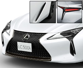 Lexus JDM Factory Option Black-Out Trim Set (Black) for Lexus LC500 / LC500h