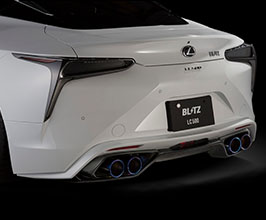 BLITZ Aero Speed R-Concept Rear Diffuser (FRP) for Lexus LC 1