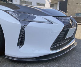 Carbon Addict Aero Front Lip Spoiler (Dry Carbon Fiber) for Lexus LC 1