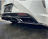 Carbon Addict Aero Rear Side Spoilers and Diffuser (Dry Carbon Fiber)