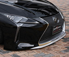 Job Design Guns Style Stance Generation Aero Front Lip Spoiler (FRP) for Lexus LC 1