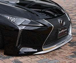 Job Design Guns Style Stance Generation Aero Front Lip Spoiler (FRP) for Lexus LC500