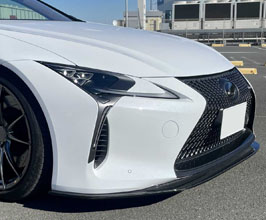 Lems Front Lip Spoiler - Version 2 (Dry Carbon Fiber) for Lexus LC500 / 500h