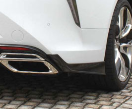 Lems Rear Bumper Spoilers (Dry Carbon Fiber) for Lexus LC 1