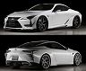 WALD Sports Line Aero Half Spoiler Kit for Lexus LC500 / LC500h