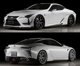 WALD Sports Line Aero Wide Body Half Spoiler Kit for Lexus LC 1