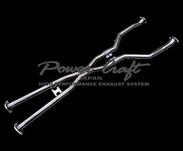 Power Craft X-Pipes (Stainless) for Lexus LC Z100
