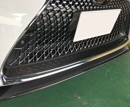 Carbon Addict Lower Front Grill Garnish (Dry Carbon Fiber) for Lexus LC Z100