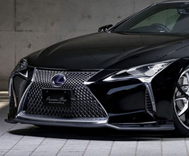 Mz Speed Prussian Blue Aero Front Half Spoiler for Lexus LC Z100