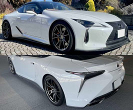 Lems Aero Spoiler Lip Kit - Version 2 (Dry Carbon Fiber) for Lexus LC Z100