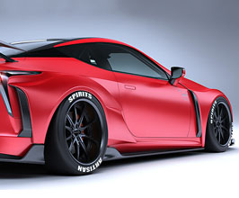Artisan Spirits BLACK LABEL GT Wide Body Fenders - Front 30mm and Rear 50mm for Lexus LC500 / LC500h
