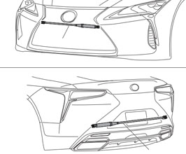TRD Performance Dampers - Front and Rear for Lexus LC Z100