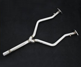 Sense Brand Stealth Bottom-Raising Front Pipes - Straight Ver (Stainless) for Lexus LS 3