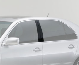 WALD Executive Line Pillar Panels (Carbon Fiber) for Lexus LS 3
