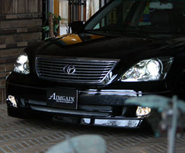AIMGAIN Euro Edition Aero Front Bumper (FRP) for Lexus LS 3