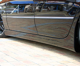 AIMGAIN Euro Edition Aero Side Steps (FRP) for Lexus LS 3