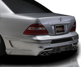 Black Pearl Complete Jewelry Line Black Series Rear Bumper (FRP) for Lexus LS 3