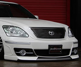 Job Design World Premium 8 and 10th Anniversary Model Aero Front Bumper (FRP) for Lexus LS430