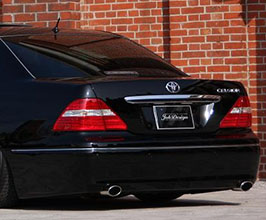 Job Design Difference Series Aero Rear Bumper (FRP) for Lexus LS430